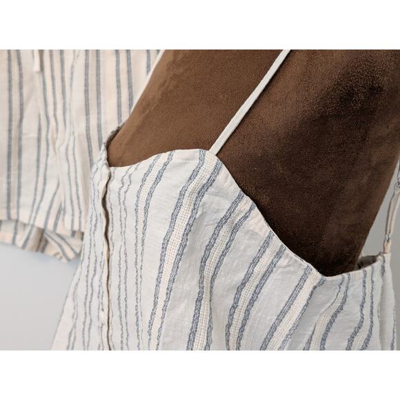 NWT Z SUPPLY Savoy Stripe Tank & Summerland Short Set Sea Salt Medium - Picture 3 of 12